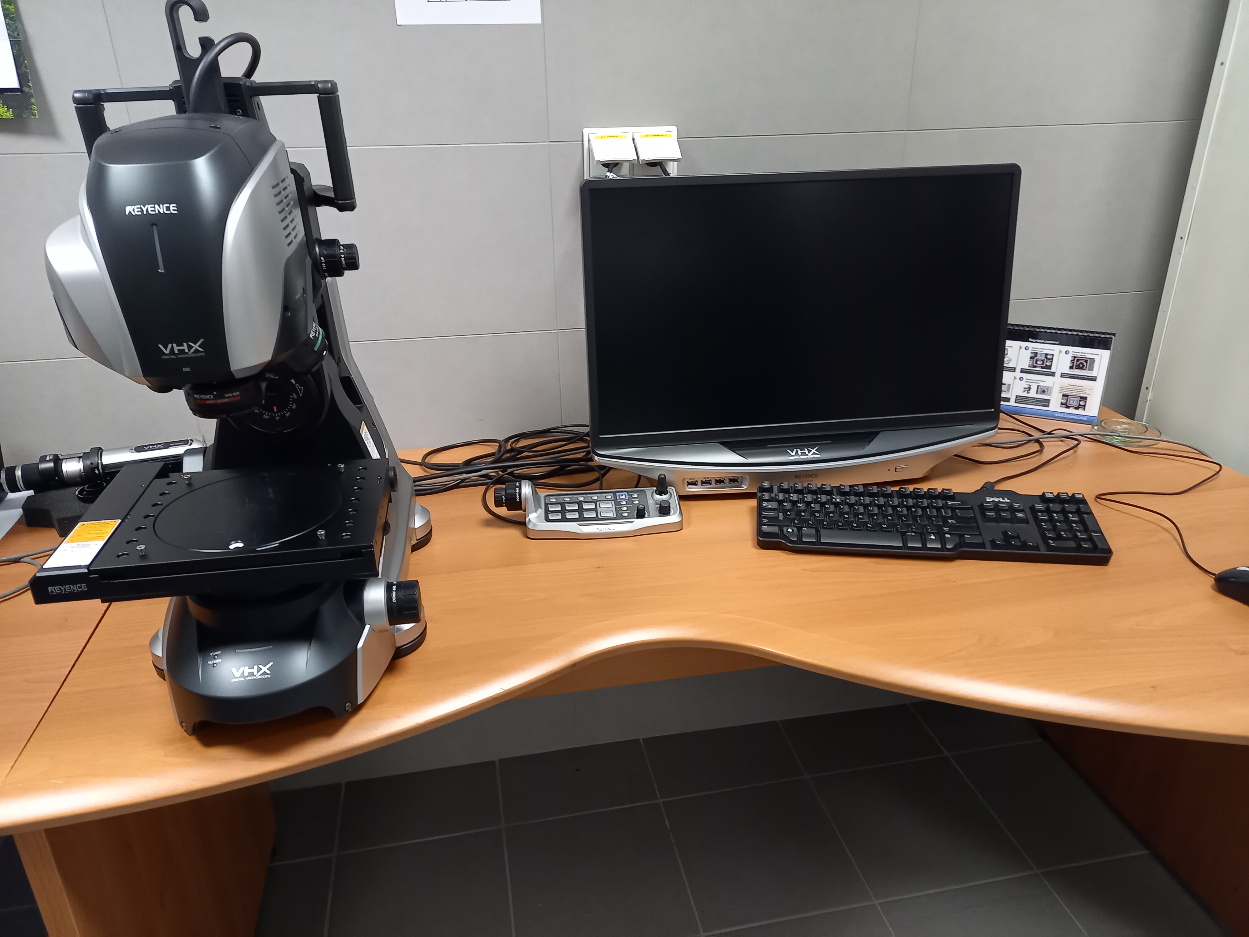Keyence VHX 7000 3D Digital Microscope Infrastructure Database